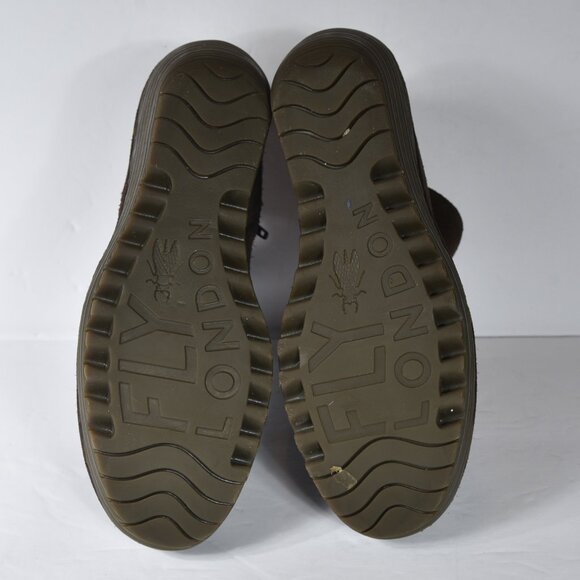 Fly London Yip Ankle Boot Wedges Suede size 38 - Picture 2 of 7